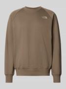 Sweatshirt met labelprint