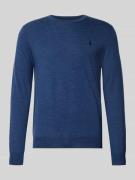 Gebreide pullover van merinowol