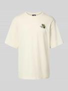 T-shirt met labelstitching