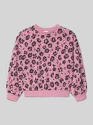 Oversized sweatshirt van katoenmix