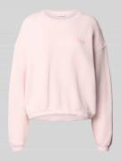 Regular fit sweatshirt met logoprint, model 'Zubird'