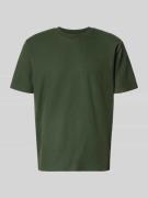 T-shirt met structuurmotief