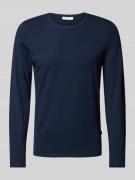 Slim fit shirt met lange mouwen en stretch, model 'Theo'