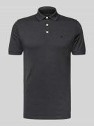 Regular fit poloshirt met labelstitching, model 'PAULOS'