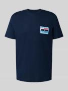 Regular fit T-shirt van puur katoen