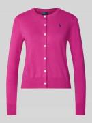 Gebreid jack met logostitching