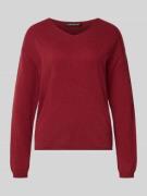 Gebreide pullover van een mix van katoen en kasjmier