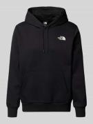 Hoodie met labelprint