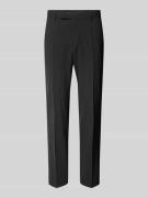 Slim fit pantalon van scheerwolmix, model 'H-GIO-MM-C-NF'