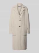 Jas van imitatiebont met reverskraag