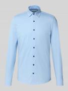 Super slim zakelijk overhemd met kentkraag