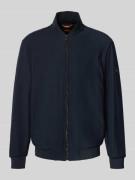 Regular fit sweatjack van puur katoen, model 'LISIMBA'