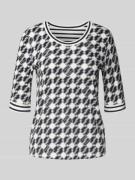 Shirt met 1/2-mouwen