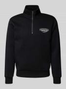 Sweatshirt met opstaande kraag, model 'AKOTO'