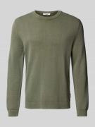 Regular fit pullover van puur katoen