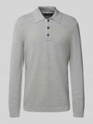 Regular fit gebreid shirt van puur katoen