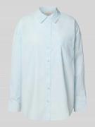 Regular fit overhemdblouse met borstzak, model 'JOLLE'