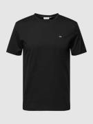 T-shirt met labeldetail