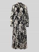 Avondjurk met opstaande kraag, model 'Annabel'