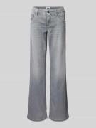 Wide fit jeans met steekzakken, model 'TESS'