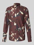 Loose fit zakelijk overhemd met kentkraag