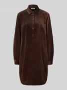 Corduroy mini-jurk met borstzakken, model 'MARISA'