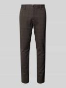 Slim fit chino van viscosemix, model 'MARK'