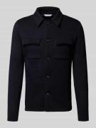 Overhemdjack met knoopsluiting