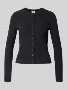 Gebreide cardigan met ronde hals, model 'RORY'