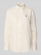 Overhemdblouse met knoopsluiting