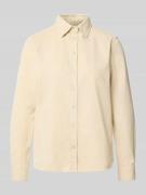 Corduroy blouse met knoopsluiting