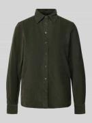Overhemdblouse met knoopsluiting