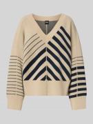 Oversized gebreide pullover van een mix van scheerwol en kasjmier, mod...