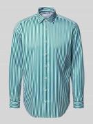 Regular fit zakelijk overhemd met kentkraag