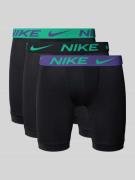 Boxershort met elastische logoband in een set van 3 stuks