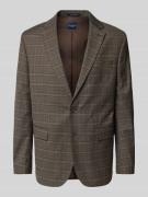 Regular fit colbert met wol