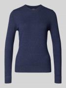 Gebreide pullover van viscosemix met ronde hals