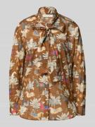 Blouseshirt met strikdetail