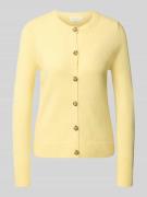 Regular fit cardigan van zuivere wol