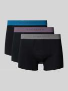 Boxershort met band met label in een set van 3 stuks