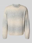 Regular fit gebreide pullover met wol