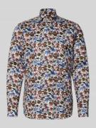 Slim fit zakelijk overhemd met kentkraag, model 'Savio'