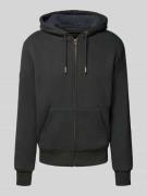 Sweatjack met capuchon en kangoeroezak