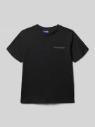 Regular fit T-shirt van puur katoen