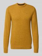 Regular fit gilet van een mix van wol en linnen met zijde