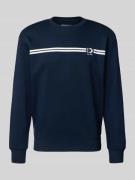 Regular fit sweatshirt van katoenmix