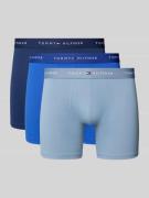 Regular fit boxershort met label in band in een set van3 stuks