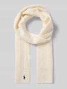 Sjaal van een mix van wol en kasjmier