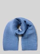 Sjaal met viscose in gebreide look