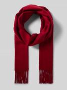 Sjaal met koordjes, model 'Cashmink'